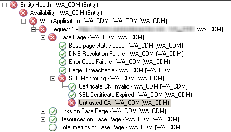 SCOM 2007 Web Application: Untrusted CA