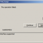 tmg 2010 no such interface supported