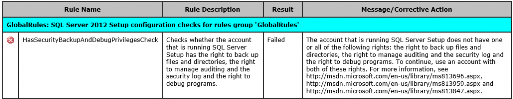 sql_server_setup_failed_HasSecurityBackupAndDebugPrivilegesCheck